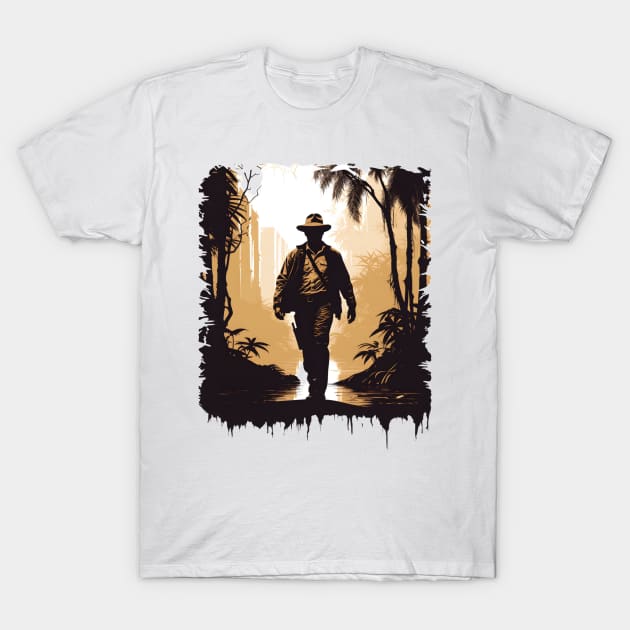 Into the Wild - Silhouette - Adventure T-Shirt by Fenay-Designs